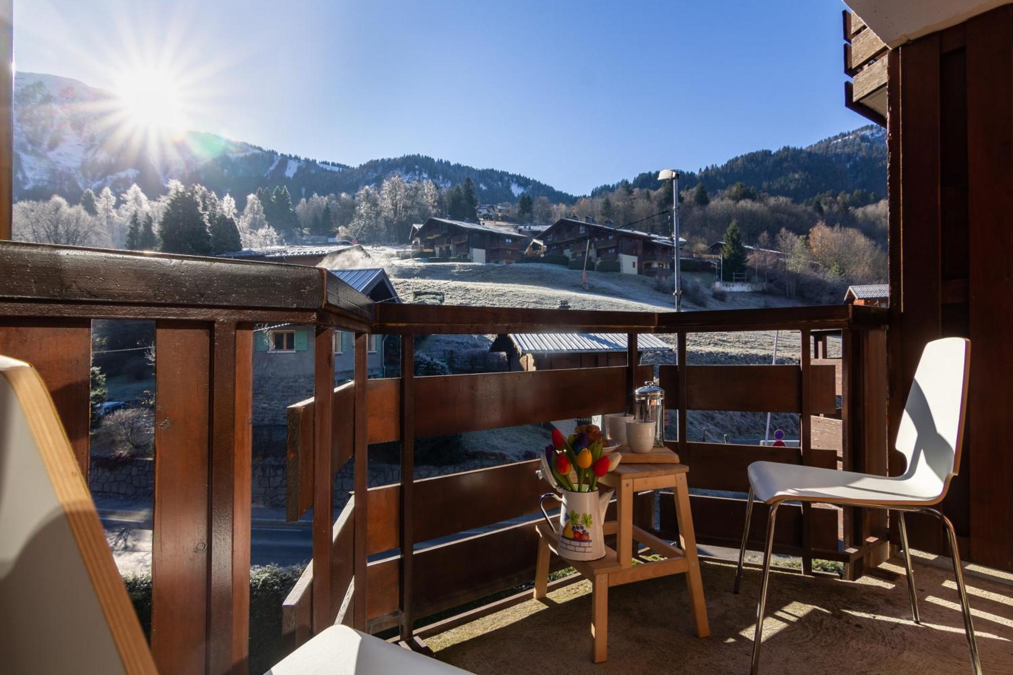 Residence Le Prarion 24A Ski In- Ski Out - Happy Rentals Les Houches Exterior photo